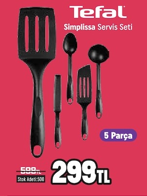 Tefal Simlissia 5 Parça Servis Seti