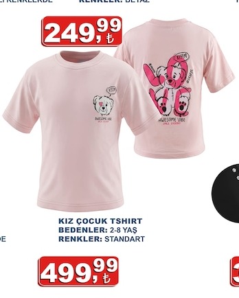 Kız Çocuk T-Shirt