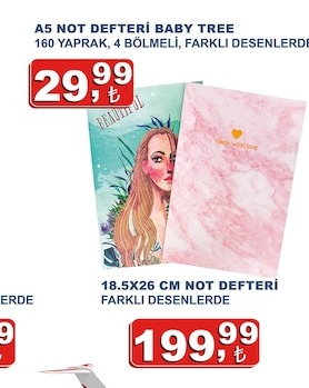 A5 Not Defteri Baby Tree