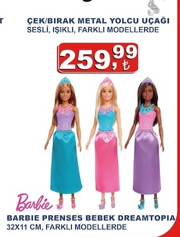 Barbie Prenses Bebek Dreamtopia
