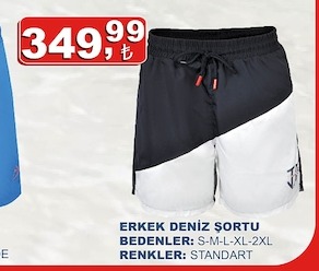 Erkek Deni̇z Şortu S-M-L-Xl-2Xl