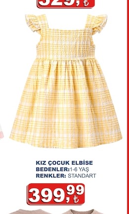Kiz Cocuk Elbise
