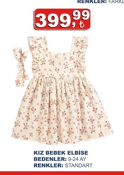 Kız Bebek Elbise