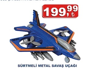 Sürtmeli Metal Savaş Uçağı