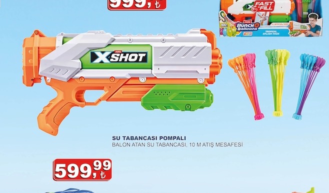 X Shot Balon Atan Su Tabancası