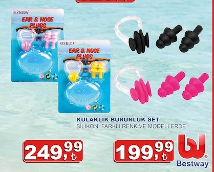 Bermuda Kulaklik Ve Burunluk Seti