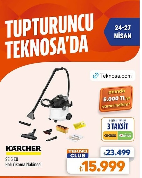 Kärcher Se 5 Eu Halı Yıkama Makinesi