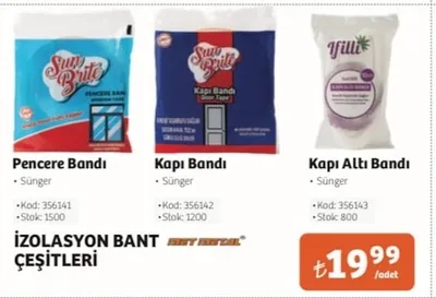 Sun Brite Pencere Bandı Sünger