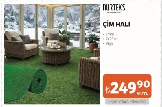 Nurteks Çim Halı