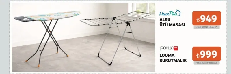 Houseplus Alsu Ütü Masası