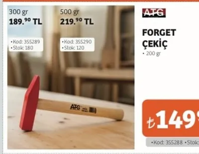 Forget Çekiç 200 Gr