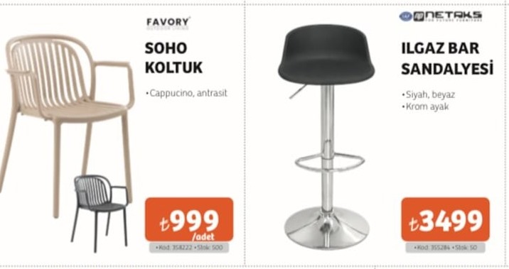 Favori Soho Koltuk Cappuccino, Antrasit