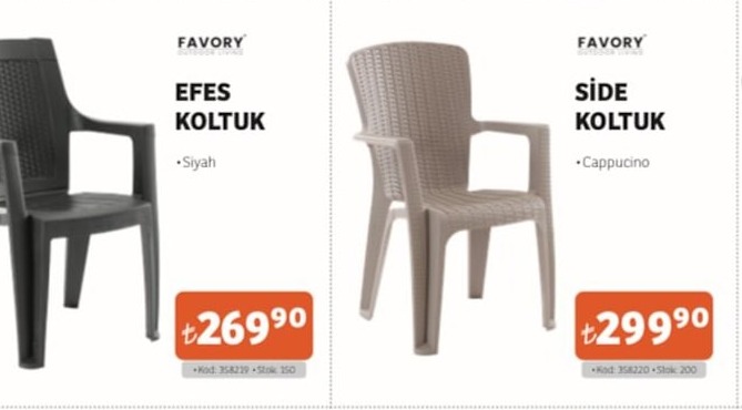 Favori Efes Koltuk Siyah