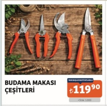 Budama Makası Çeşitleri