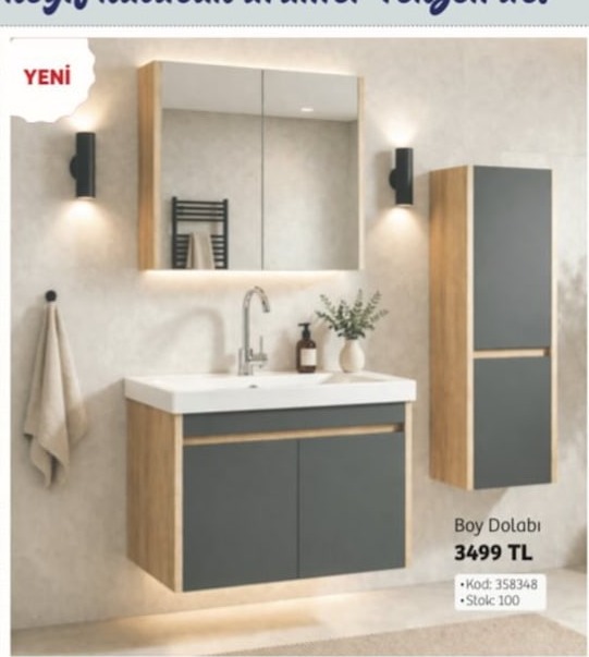 Banyo Dolabı