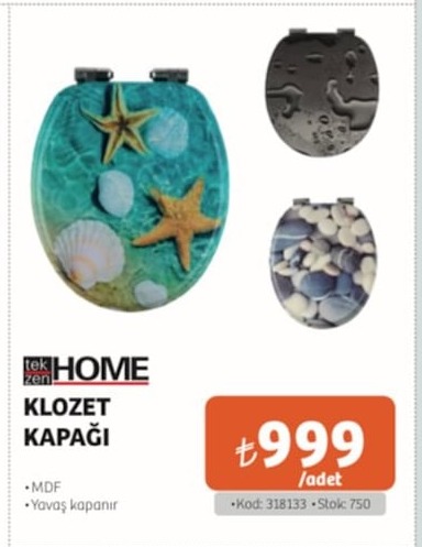 Tek Zen Home Klozet Kapagi