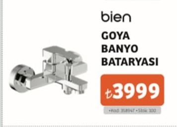 Bien Goya Banyo Bataryasi