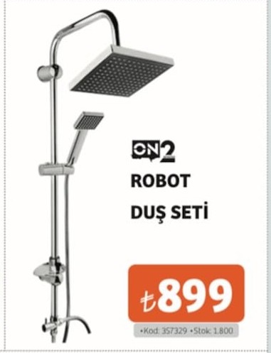On2 Robot Duş Seti