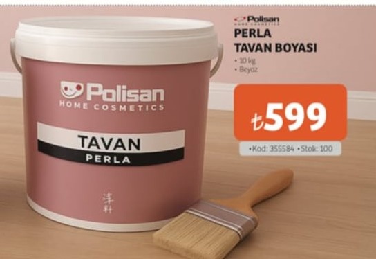 Polisan Perla Tavan Boyası 10Kg