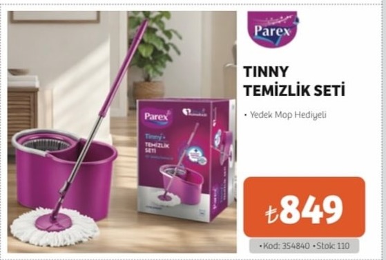 Parex Tinny Temizlik Seti