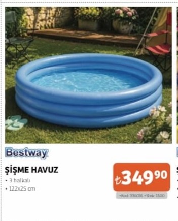 Bestway Şişme Havuz 3 Halkalı