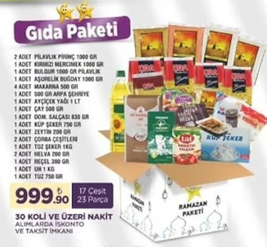 Gıda Paketi