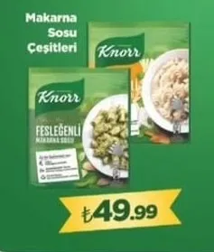 Knorr Makarna Sosu Çeşitleri