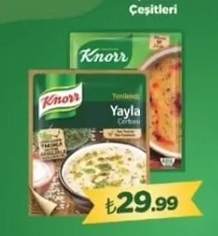 Knorr Yayla Çorbası