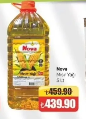 Nova Mısır Yağı 5 Lt