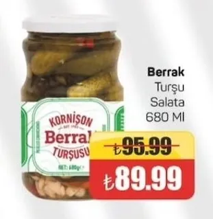Berrak Turşu Salata 680 Ml