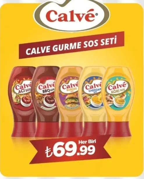 Calve Gurme Sos Seti