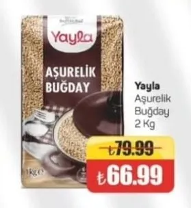 Yayla Aşurelik Buğday 2 Kg