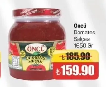 Öncü Domates Salçası 1650 Gr