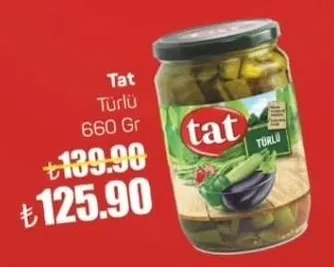 Tat Türlü 660 Gr