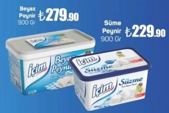 İçim Beyaz Peynir 900 Gr