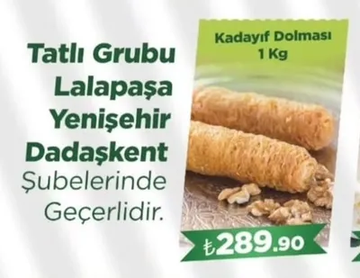 Kadayıf Dolması 1 Kg