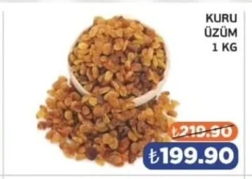 Kuru Üzüm 1 Kg
