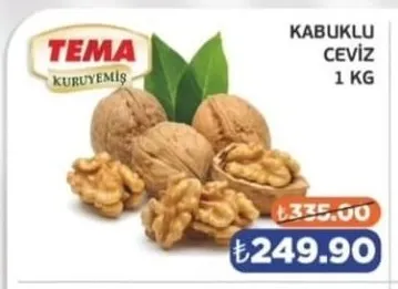 Tema Kabuklu Cevi̇Z 1 Kg