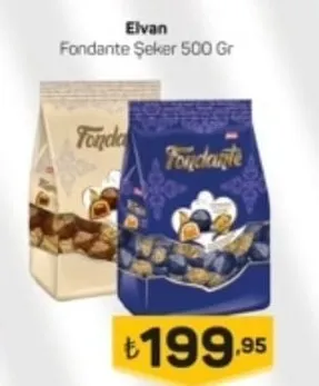 Elvan Fondante Şeker 500 Gr