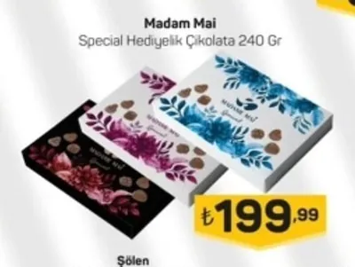 Madam Mai Special Hediyelik Çikolata 240 Gr