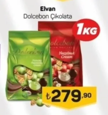 Elvan Dolcebon Çikolata 1Kg