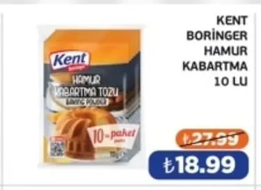 Kent Boringer Hamur Kabartma 10 Lu