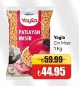 Yayla Cin Mısır 1 Kg