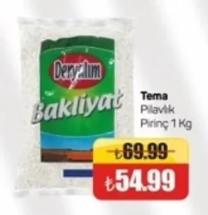Tema Pilavlik Pirinç 1 Kg