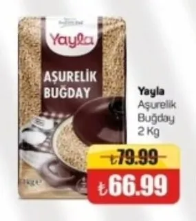 Yayla Aşurelik Buğday 2 Kg