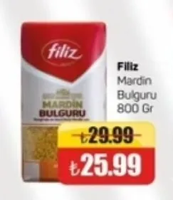 Filiz Mardin Bulguru 800 Gr