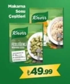 Knorr Makarna Sosu Çeşitleri