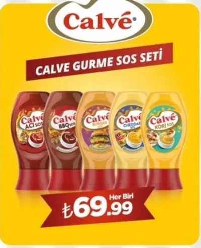 Calve Gurme Sos Seti