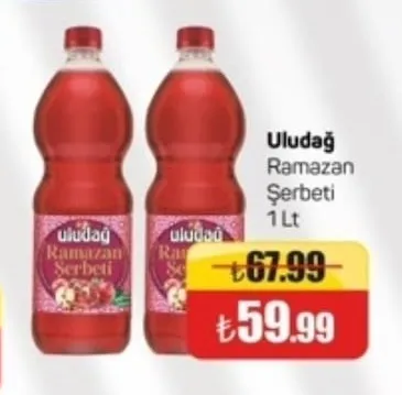 Uludağ Ramazan Şerbeti 1Lt