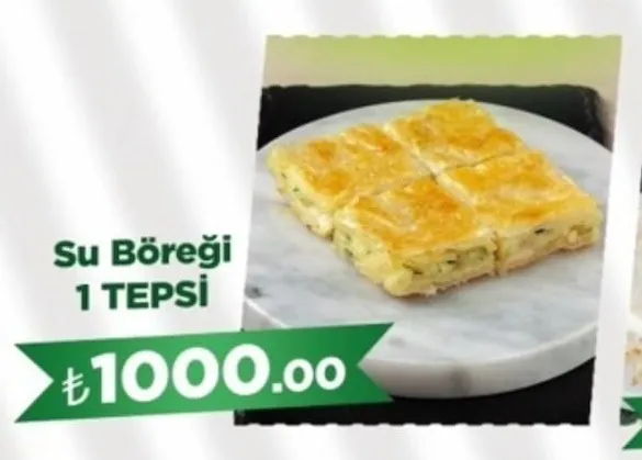 Su Böreği 1 Tepsi